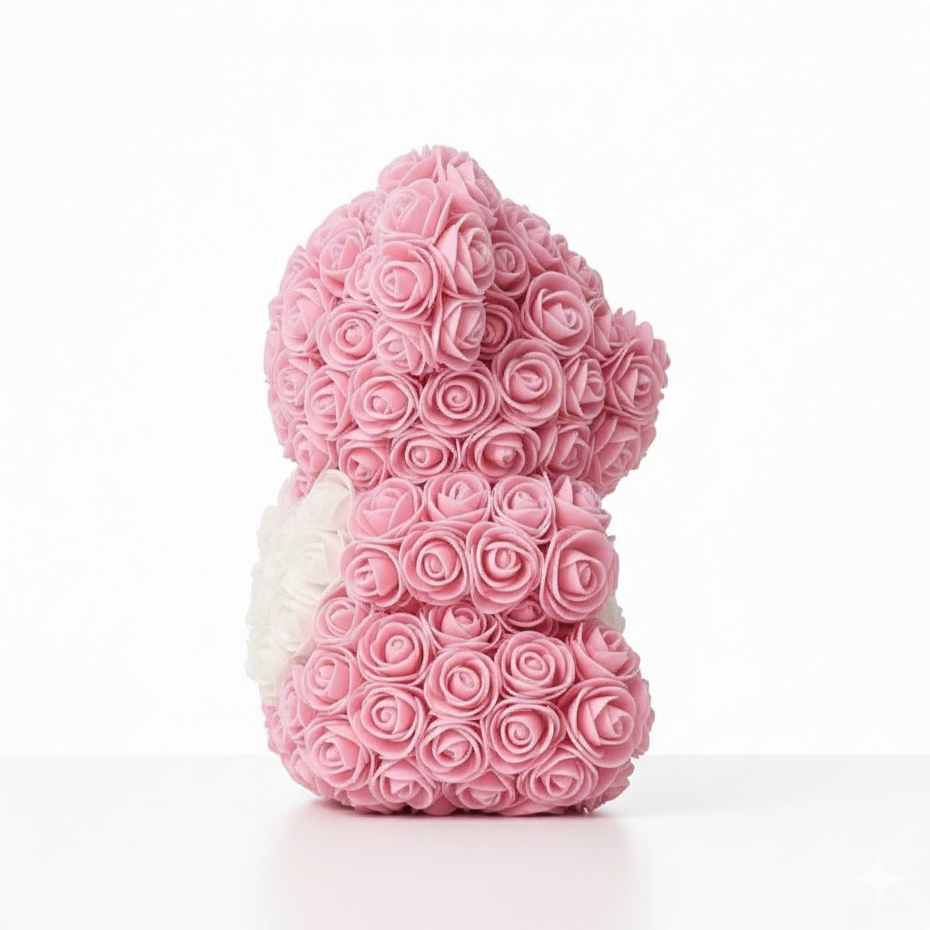 🌹 Pink bear heart