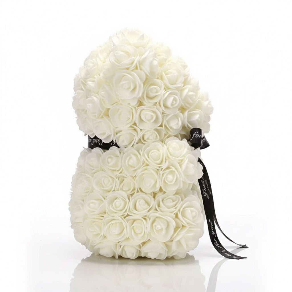 🌹 Artificial Rose Bear