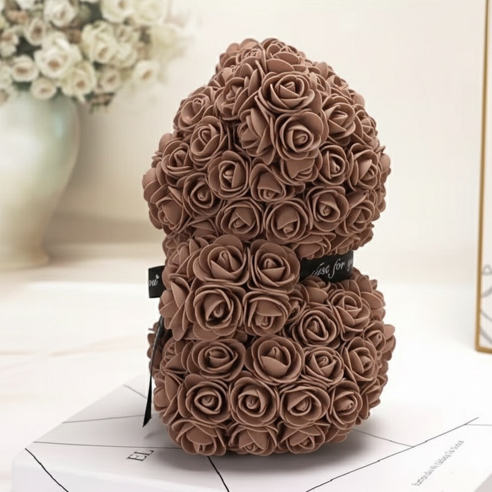 🌹 Artificial Rose Bear