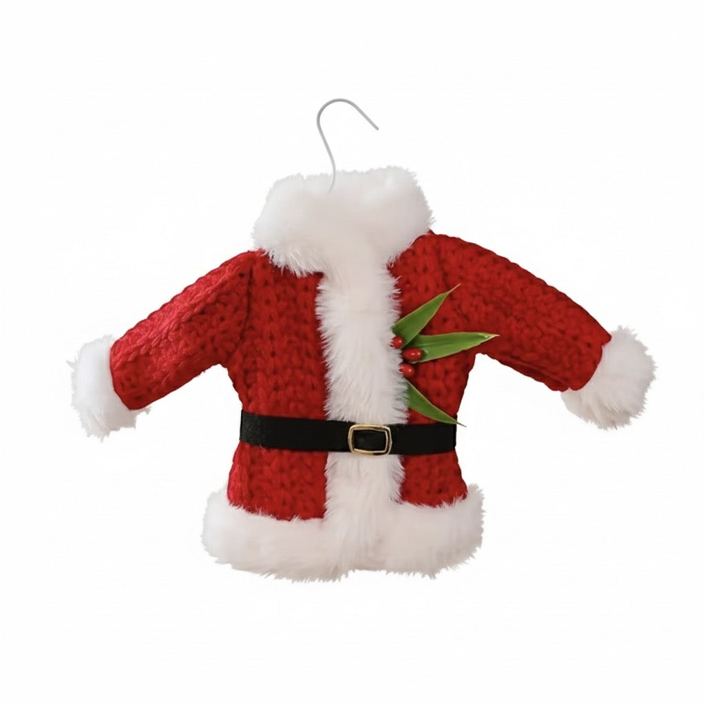 🎅 Premium Christmas Santa Jacket for Plush Dolls
