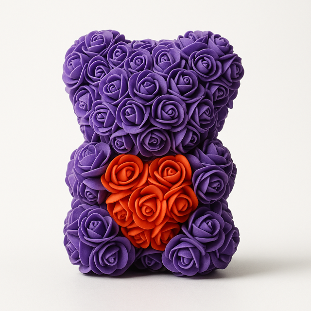 🌹 Pink bear heart